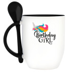 Кружка с ложкой