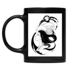 Кружка цветная UV-DTF