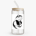 Банка с бамбуковой крышкой