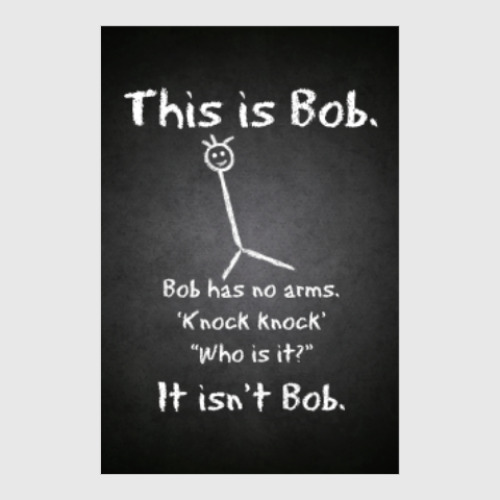 Постер This is Bob.