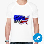 Мужская спортивная футболка