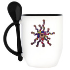 Кружка с ложкой