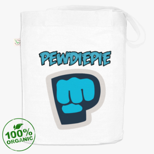 Сумка шоппер с принтом PewDiePie