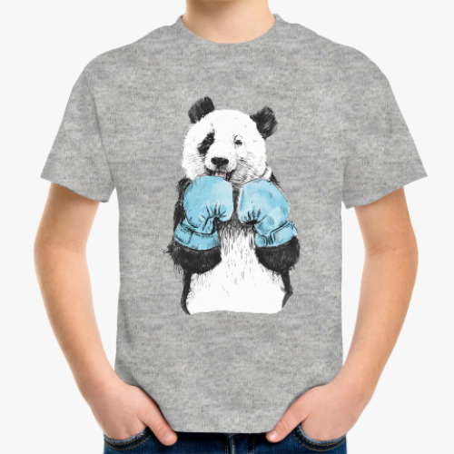 Детская футболка Панда боксер