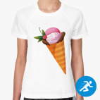 Женская спортивная футболка