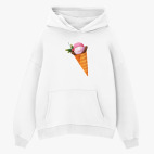 Толстовка худи оверсайз