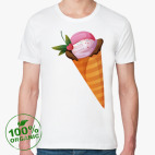 Мужская футболка органик