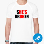 Мужская спортивная футболка