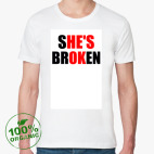 Мужская футболка органик