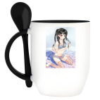 Кружка с ложкой