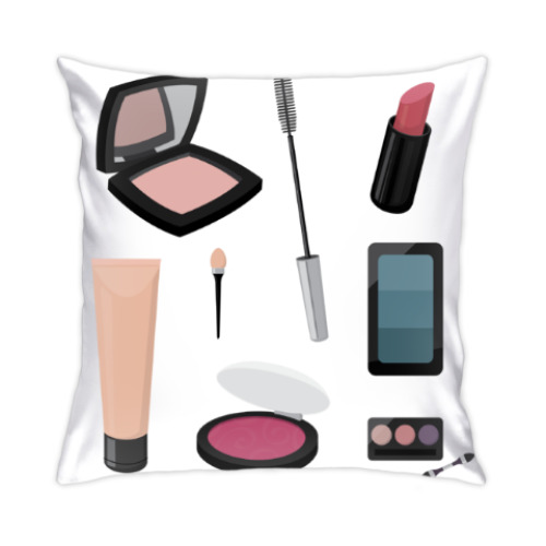 Подушка с принтом Лучшие друзья девушек, на самом деле