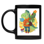 Кружка цветная UV-DTF