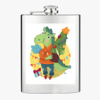 Фляжка стальная