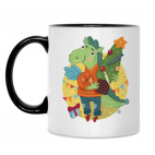 Кружка двухцветная