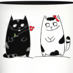 кот и кошка