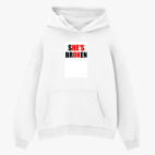 Толстовка худи оверсайз