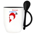 Кружка с ложкой