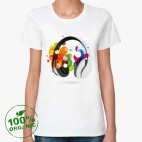 Женская футболка органик