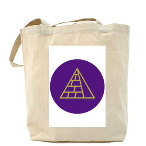 Сумка шоппер с принтом The Pyramid