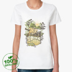 Женская футболка органик