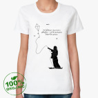 Женская футболка органик