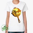 Женская футболка органик