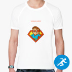 Мужская спортивная футболка