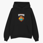 Толстовка худи оверсайз