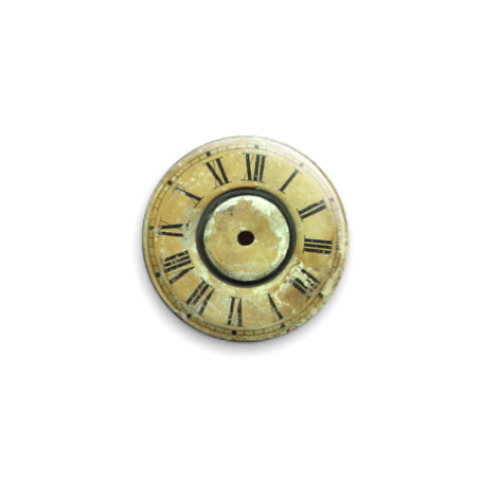 Значок 25мм 'Old clock'