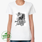 Женская футболка органик
