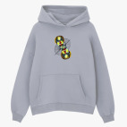 Толстовка худи оверсайз