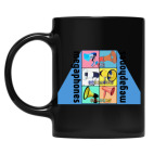 Кружка цветная UV-DTF