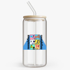 Банка с бамбуковой крышкой