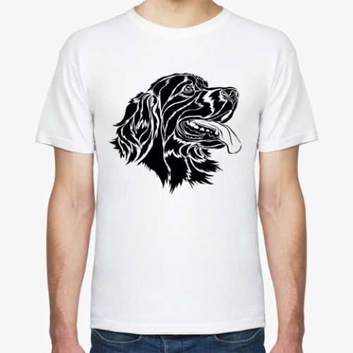 Футболка с принтом Сеттер