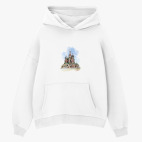 Толстовка худи оверсайз