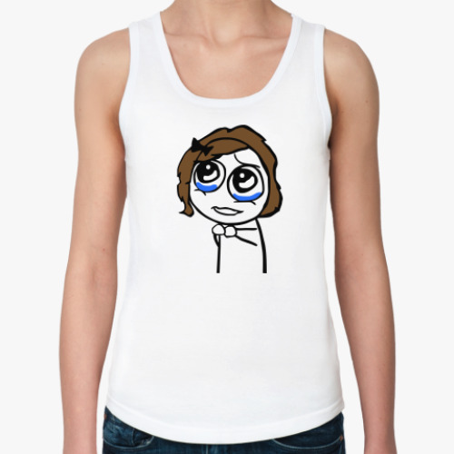 Женская майка с принтом Умоление