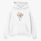 Толстовка худи оверсайз