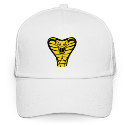 Кепка бейсболка с принтом Кобра