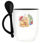 Кружка с ложкой