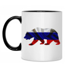 Кружка двухцветная