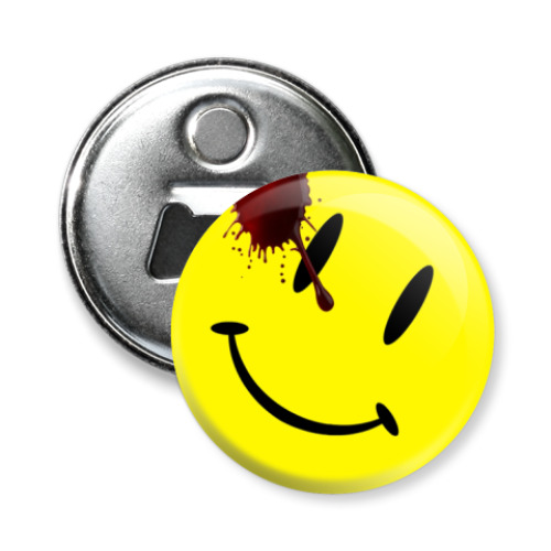 Магнит-открывашка с принтом  Watchmen