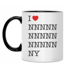 Кружка двухцветная