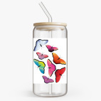 Банка с бамбуковой крышкой