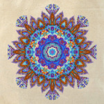 Абстрактная снежинка