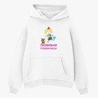 Толстовка худи оверсайз