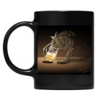 Кружка цветная UV-DTF