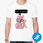 Мужская спортивная футболка