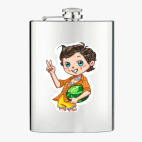 Фляжка стальная