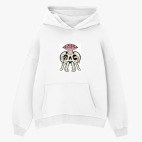 Толстовка худи оверсайз