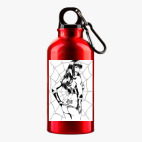 Металлическая бутылка 400 мл UV-DTF